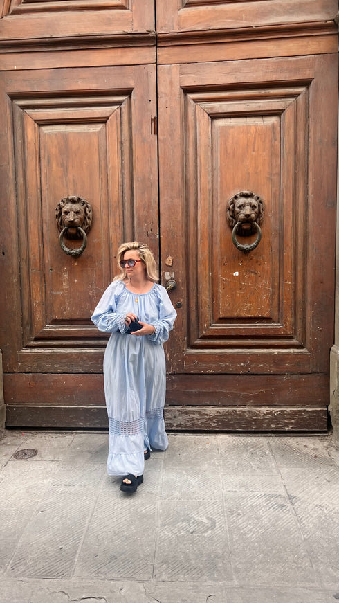 The Marrakesch Dress Light Blue