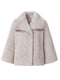Fake Fur Jack Light Sand | NOTE: Levertijd 5-7 werkdagen
