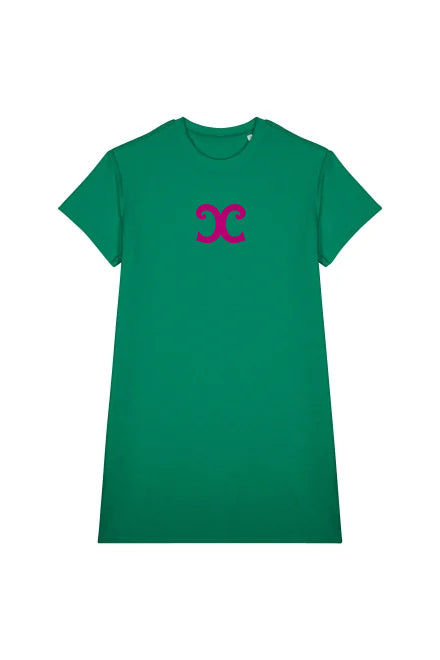 Frotteekleid CC Neon Pink Samt