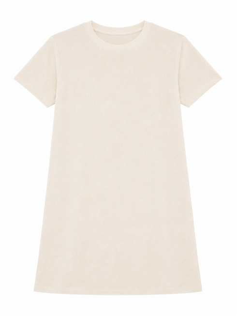 Badstof Dress Basic | NOTE: Levertijd 5-7 werkdagen