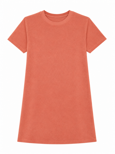Badstof Dress Basic | NOTE: Levertijd 5-7 werkdagen