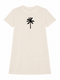 Badstof Dress Palm Black Velvet | NOTE: Levertijd 5-7 werkdagen