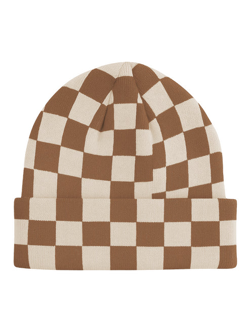 Beanie Square Pattern Nude