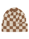 Beanie Square Pattern Nude