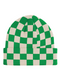 Beanie Square Pattern Green