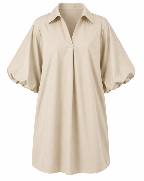 Blouse Dress Sand