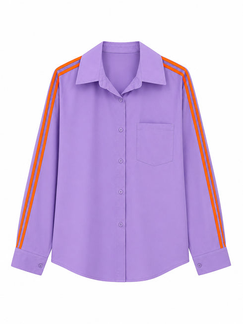 Blouse Orange Stripe
