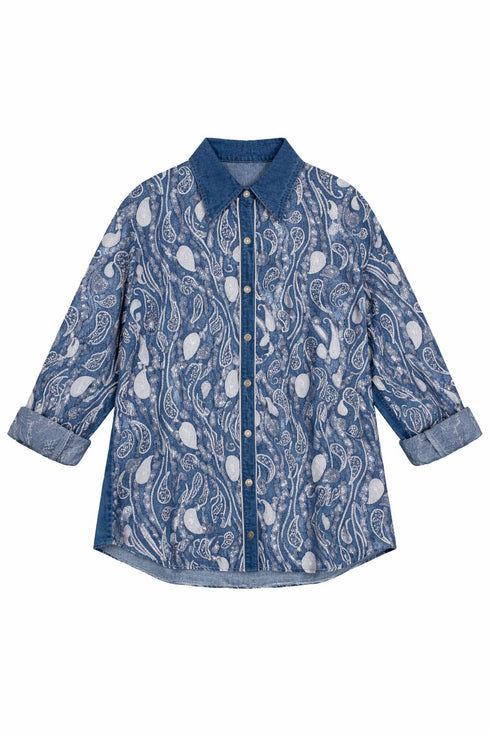 Blouse Patern Denim