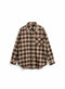Blouse Plaid Brown