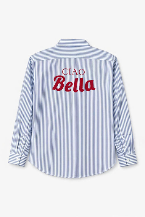 Blouse Striped Ciao Bella Red