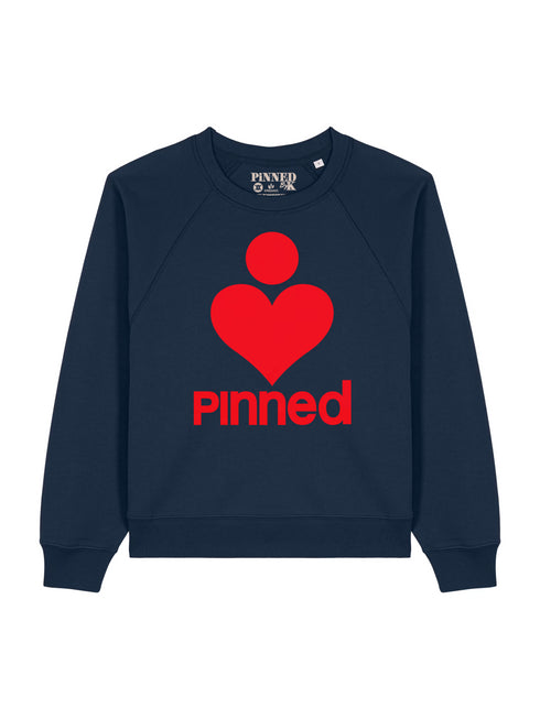 Boxy Clara PiNNED Neon Red Velvet