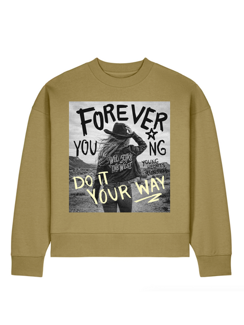 Boxy Ryler Sweater Wild Like The West