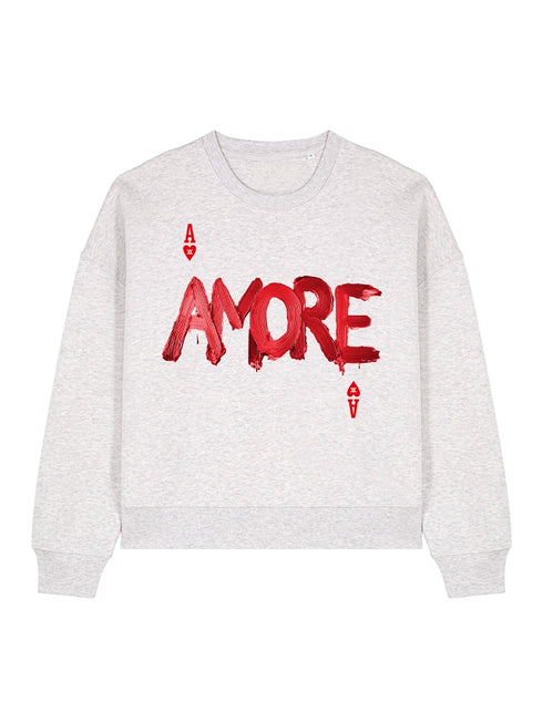 Kastenförmiger Pullover Amore