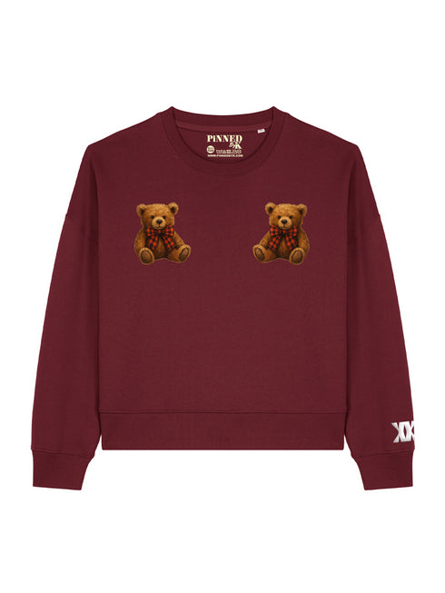 Boxy Sweater Bears Chest