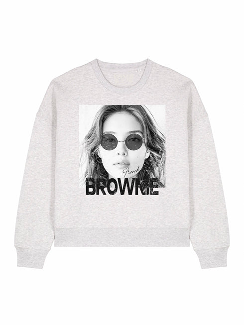 Kastenförmiger Pullover Brownie