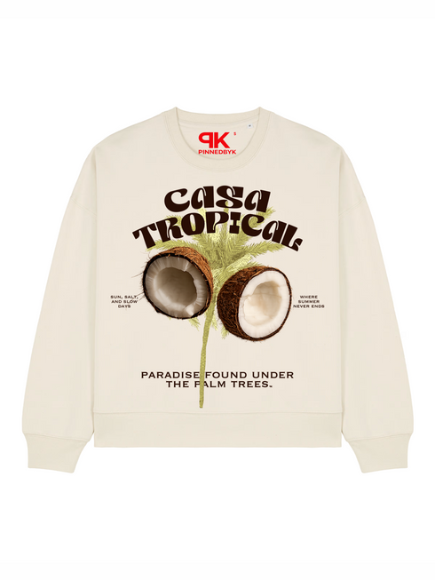 Boxy Sweater Casa Tropical