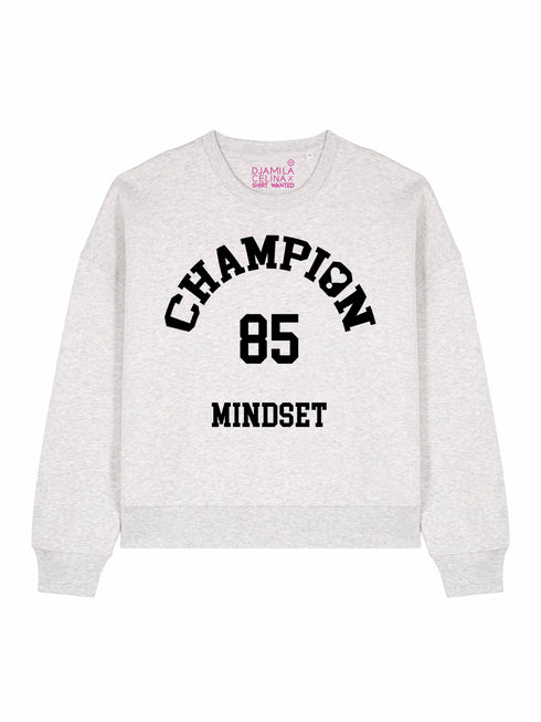 Kastenförmiger Pullover Champion Mindset Schwarz