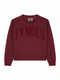 Boxy Pullover Famous Bordeaux Glitter