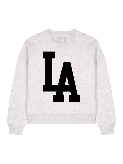Boxy Sweater Los Angeles Black