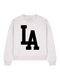 Boxy Sweater Los Angeles Black