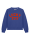 Boxy Sweater Lucky 777 Neon Red Velvet