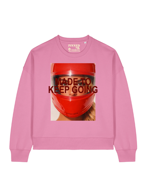 Boxy Sweater Made To Keep Going