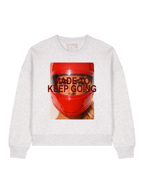 Boxy sweater Made To Keep Going