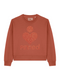 Boxy Sweater PiNNED Coral Glitter
