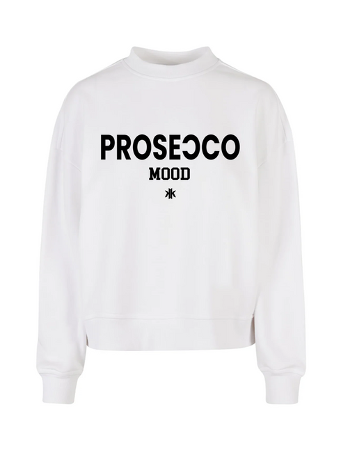 Boxy Sweater Prosecco Mood Black