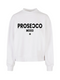 Boxy Sweater Prosecco Mood Black