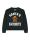 Boxy Sweater Santa's Favorite Beer Puf