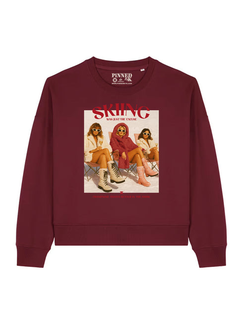 Boxy Sweater Skiing was just the excuse