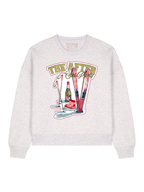 Boxy Sweater The After Ski Party - Heather Grey