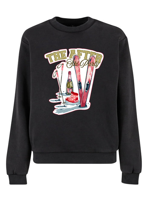 Boxy Sweater The After Ski Party - Washed Black