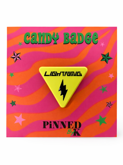 Broche Lightning Yellow