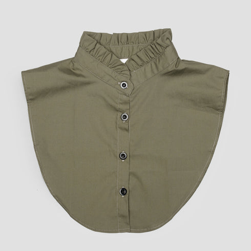 Kragen Rüsche Grün