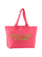 Canvas Shopping Bag Louis Neon Green Velvet