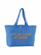 Canvas Shopping Bag Louis Neon Orange Velvet