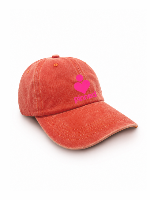 Cap PiNNED Neon Pink Velvet