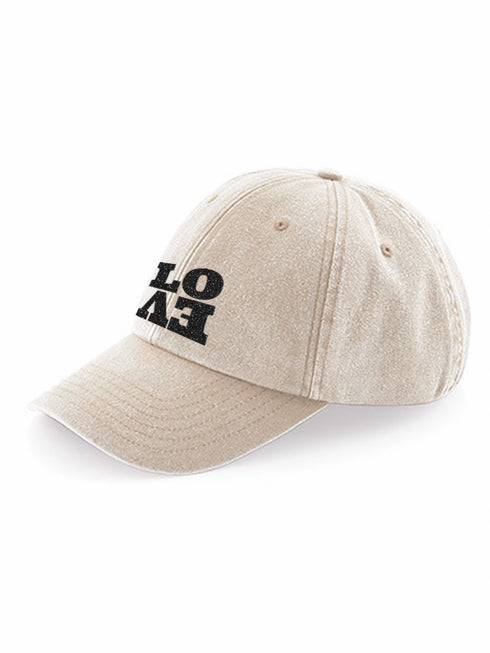 Cap Love Schwarz Glitzer