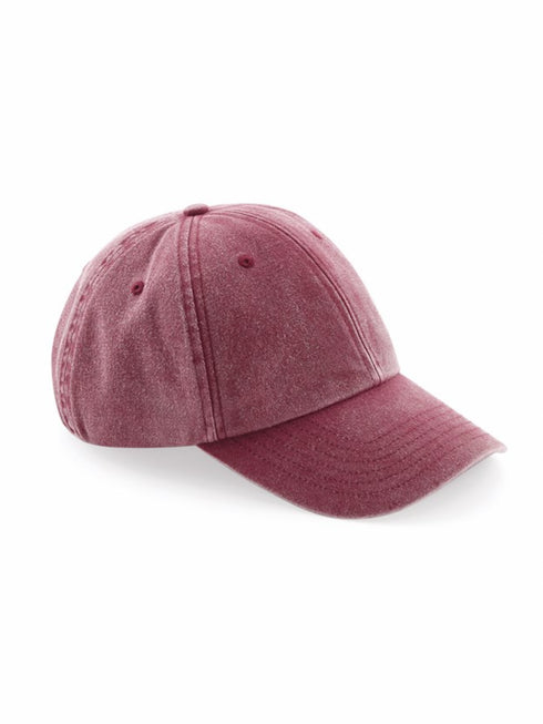 Cap Washed Basic Bordeaux