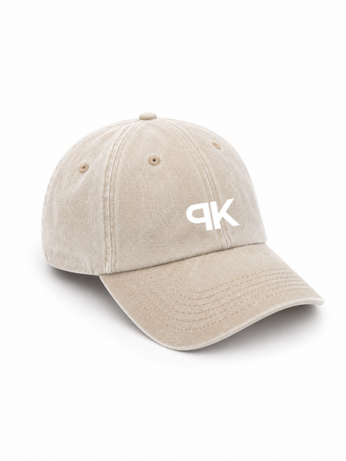 Cap Washed PK White