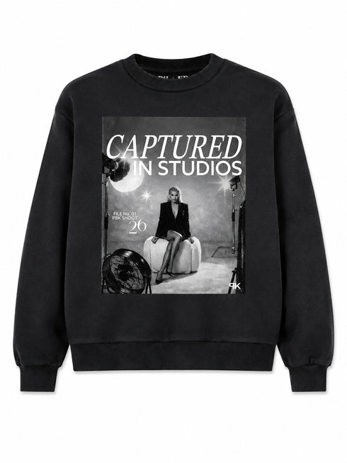 Washed Sweater Captured In Studios
