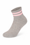Sportive Short Sock Pink Stripe