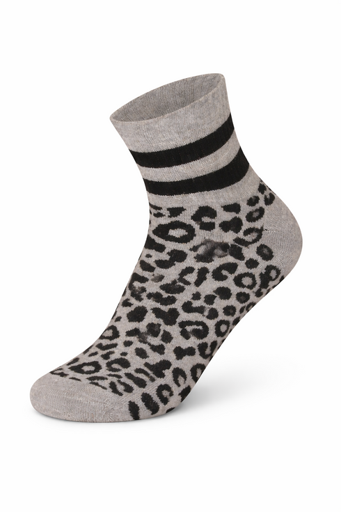 Sportive Sock Leopard Black Stripe