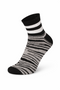Sportive Short Sock Zebra White Stripe