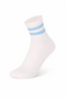 Sportive Short Sock Light Blue Stripe