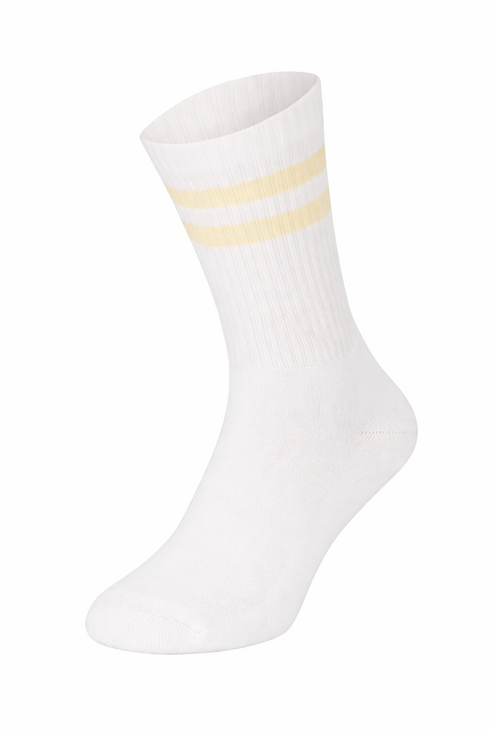 Sportive Socks Yellow Stripe
