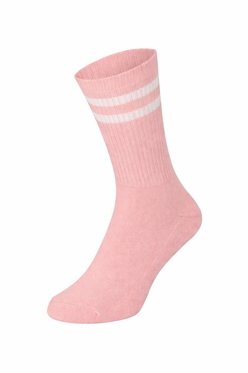 Sportive Socks White Stripes