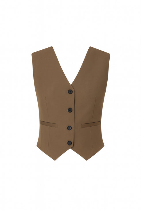 Gilet Mocca